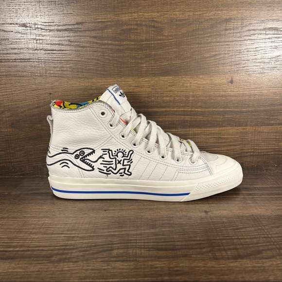 adidas Other - Adidas Men’s Keith Haring x Nizza High RF Pop Art Sneakers